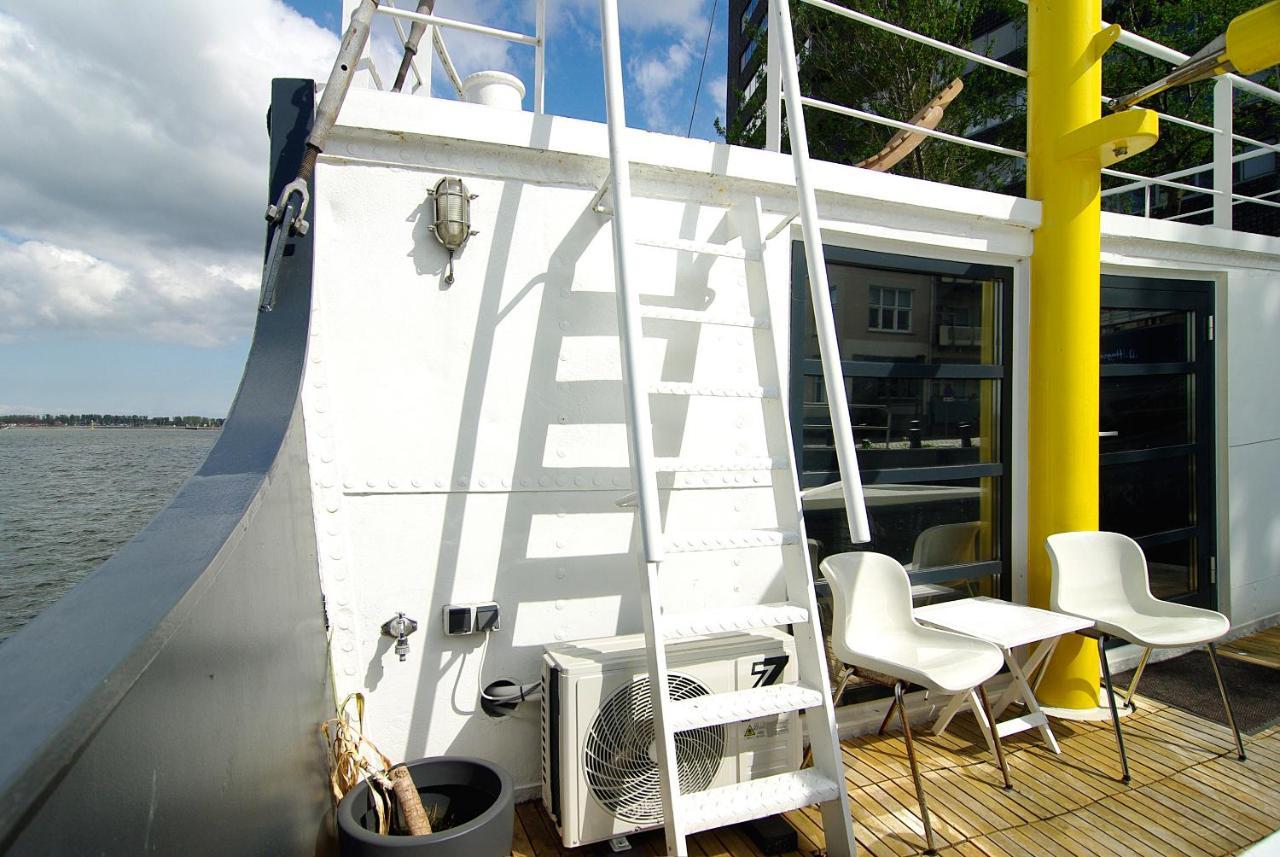 Hotel Magnificent Houseboat With A Stunning View! Amsterdam Zewnętrze zdjęcie